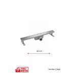 Gama Yandan Çıkışlı Lineer Süzgeç Duş Kanalı Banyo Gideri 40 Cm