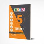 Gama Yayınları 5. Sınıf Türkçe Tekrar Testleri