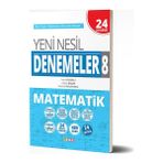 Gama Yayınları 8. Sınıf LGS Matematik Yeni Nesil 24 Deneme