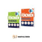Gama Yayınları FENOMEN 8.SINIF LGS FEN BİLİMLERİ A ve MATEMATİK A SORU BANKASI HEDİYELİ