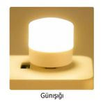 Gaman 2 Adet Usb Led Küçük Sarı Işık Lamba, Koridor, Tuvalet, Oturma, Çocuk Odası Için Gece Aydınlatma