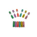 Gaman 3 Paket (18 Adet) Yazili Fosforlu Mini Isaretleme Kalemi