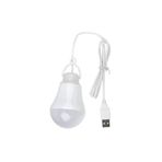 gaman 5 Watt 6 Volt Beyaz Işık Led Ampül 1 Metre Usb Kablolu Araç Için Uygun