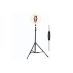 gaman Canlı Yayın Işığı Çekim Işıklı Makyaj Işığı Ring Light 10'' Led 2.1M Büyük Boy 3 Renk