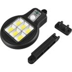Gaman CL-182-6 Solar Güneş Enerjili Sokak Lambası Bahçe Armatürü Aydınlatması 3 Modlu 29CMX11.8CM