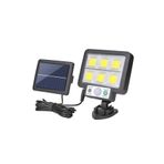 gaman F72 72 Led Güneş Enerjili 3 Mod 3.5 Mt Kablolu Kaliteli Sensörlü Solar Sokak Lambası