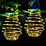 Gaman Gaman Güneş Enerjili Ananas Görünümlü Su Geçirmez Solar Bahçe Lambası