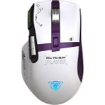 Gaman Kablosuz Oyuncu Mouse – 6 Butonlu Tasarım 12000DPI Rgb Işıklandırma ve Konforlu Kullanım - Beyaz