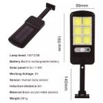 Gaman Küçük Boy Solar Sokak Lambası Güneş Enerjili Bahçe Armatürü Aydınlatması 30CM x 10CM NO:003