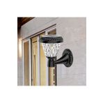 gaman Kumandalı Güneş Enerjili Solar Duvara Monte Bahçe Led Aydınlatma Armatürü RGB + Beyaz + Gün Işığı