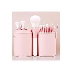 gaman Limited Edition Pro Özel Kutulu 12'li Makyaj Fırçası Seti ( Pembe )