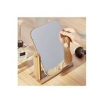 gaman Makyaj Aynası Ahşap Masa Aynası Ayarlanabilir Makeup Mirror Özel Ahşap Serisi 22 Cm Büyük Boy Model6