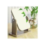 Gaman Masaüstü Standlı Ayarlanabilir Makyaj Aynası Masaüstü Ahşap Ayna 22X16cm