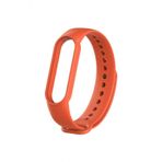 Gaman Mi Band 5 - 6 Uyumlu Silikon Akıllı Bileklik Kordonu - Turuncu