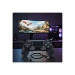 Gaman Ps4 Uyumlu Kablosuz Oyun Kolu - Gamepad, LED Göstergeler