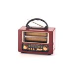 gaman RT-721 Nostaljik Görünümlü Bluetooth Özellikli 3 Band Retro Vintage Radyo Müzik Çalar