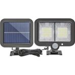 Gaman SL-F98 Hareket ve Karanlık Sensörlü Solar Güneş Enerjili Lamba Sokak-Bahçe Lambası Garaj Lambası 5 Metre Kablolu