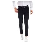 Gambocci Erkek Siyah Slim Fit Casual Esnek Kumaş Pantolon siyah 29