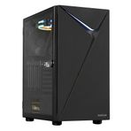 Gamdias Argus E4 Elite Tempered Glass ARGB 500 W Gaming Kasa