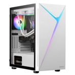 Gamdias Argus E4 Elite White Edition WH 600W Tempered Glass ARGB, ATX, 80+ Bronze Gaming Kasa