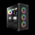 Gamdias Athena M3 850W 80+ Bronze Tempered Glass Type-C Mesh Ön Panel ARGB ATX Gaming Kasa