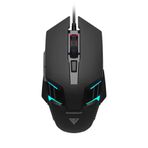 Gamdias Aura GS4 Çok Renkli Aydınlatma USB Kablolu 6 Tuşlu 3.600 DPI Siyah Gaming Mouse
