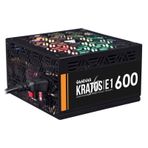 Gamdias Kratos E1-600 600W RGB Gamıng Psu