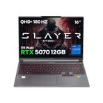 Game Garaj Slayer X7T-5070 V2.12 C2 i7-14650HX 32GB RAM 1TB RTX 5070 FreeDOS 16 inç Oyun Bilgisayarı