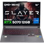 Game Garaj Slayer X7T-5070 V2.12 Intel Core i7 14650HX 32GB 1TB SSD RTX5070 FreeDOS 16" Taşınabilir Bilgisayar - 1 TB - 32 GB