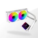Game Master Watercooler 240 mm Beyaz 2 Fanlı ARGB Sıvı Soğutma