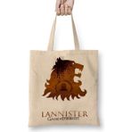 Game Of Thrones Casa Lannister Bez Çanta Uzun Saplı - Açık Bej - 40 X 40