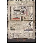 Game Of Thrones Infographic Poster Standart