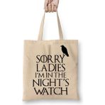 Game Of Thrones Sorry Ladies Bez Çanta Uzun Saplı - Açık Bej - 40 X 40