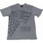 Game Of Thrones Stark Wolf Tişört Gri