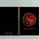 Game Of Thrones Targaryen Spiralli A5 96 Yaprak Çizgisiz Tasarım Defter PYTKDT090