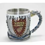 Game Of Thrones Tasarımlı 3D Çelik Kupa Bardak Liv569
