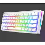 Gameagle Ge2015 Poseıdon Rgb Kablolu Us Layout Mekanik Beyaz Oyuncu Klavyesi