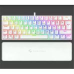 Gameagle GE2021 Helıos RGB Kablolu Tr Layout Mekanik Beyaz Oyuncu Klavyesi