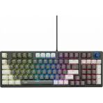 Gameagle Numpadli Kablolu Rgb Mekanik Gaming Klavye Mavi Switch Knob Kontrollü Double Shot Örgü Kablolu Oyuncu Klavyesi - Blue Switch - Beyaz - Siyah