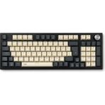Gameagle Numpadli Rgb Kablolu Mekanik Gaming Klavye Mavi Switch, Knob Kontrollü Ses ve Işık Ayarı, Hot Swap, Eva Süngerli - Blue Switch - Siyah - Beyaz