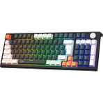 Gameagle Strike Plus Rainbow Kablolu Tr Layout Mekanik Oyuncu Klavyesi Blue Switch - Siyah