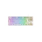 GameBooster G23W Enigma RGB Red Switch Mekanik Beyaz Gaming Klavyesi