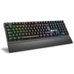 Gamebooster Gb-g908r G908 Bolt Rainbow Aydınlatmalı Red Switch Mekanik Bileklikli Oyun Klavyesi