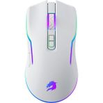 GameBooster M18 Inferno 2.4ghz Kablosuz Rgb Aydınlatmalı Beyaz Profesyonel Gaming Mouse - Desenli/Beyaz