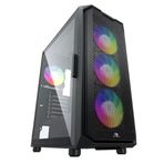 GameBooster PB-P521B 750 W 80+ Bronze Gaming Mid-Tower PC Kasası