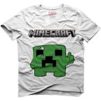 Gamedevil Minecraft Beyaz Erkek T-Shirt - XL