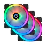 Gameforce 7R Pro 120Mm (3Lü Set) Rainbow Led Sessiz Kasa Fanı