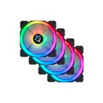 Gameforce 7R Pro Seri 3'lü Set Rainbow Ledli Sessiz 120 mm 12 cm Kasa Fanı