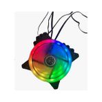 Gameforce Dual 4X120MM Kumandasız Rgb Işıklı Sessiz Kasa Fanı - Siyah