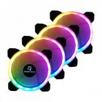 Gameforce Dualrıng 4X120MM Sese Duyarlı A-Rgb Kasa Fanı